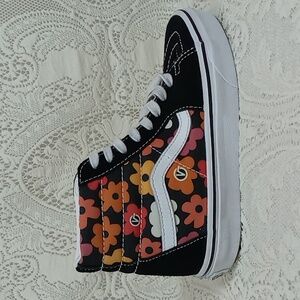 VANS SK8-Hi Flower Retro Hippie Classic Women's Size 5